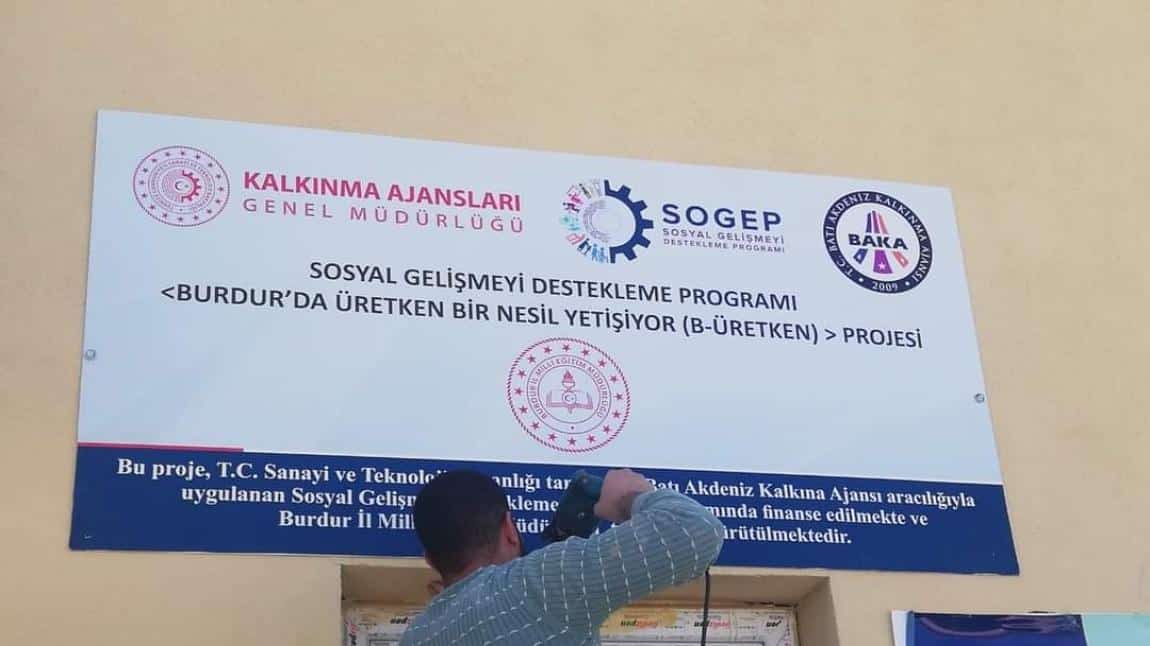 Batı Akdeniz Kalkınma Ajansı 2023 SOGEP “Burdur’da Üretken Bir Nesil Yetişiyor.(B-Üretken)” projesi 