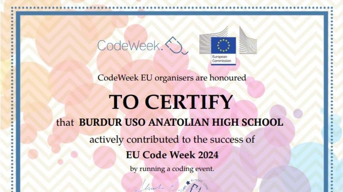 Kod Haftası (Codeweek) 2024